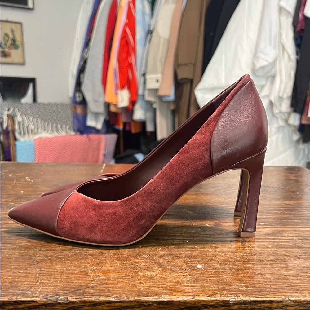 Vince Camuto Deep Red Women's Heels - Picture 5 of 6
